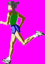 girl running